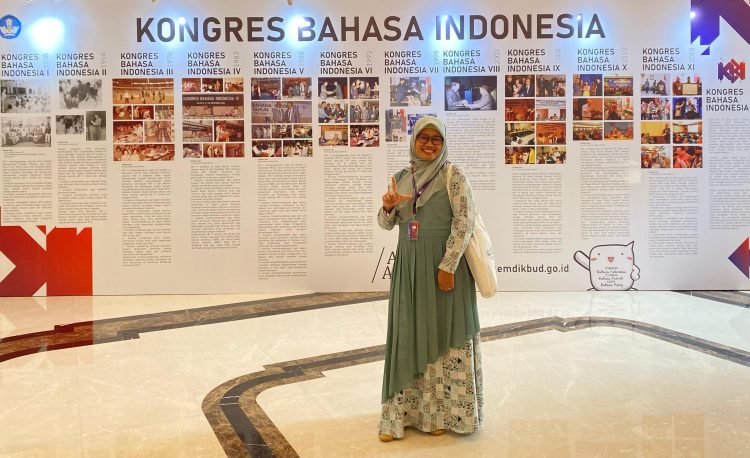 Ketua Prodi PGMI IAIN Langsa menjadi peserta seleksi Kongres Bahasa Indonesia XII
