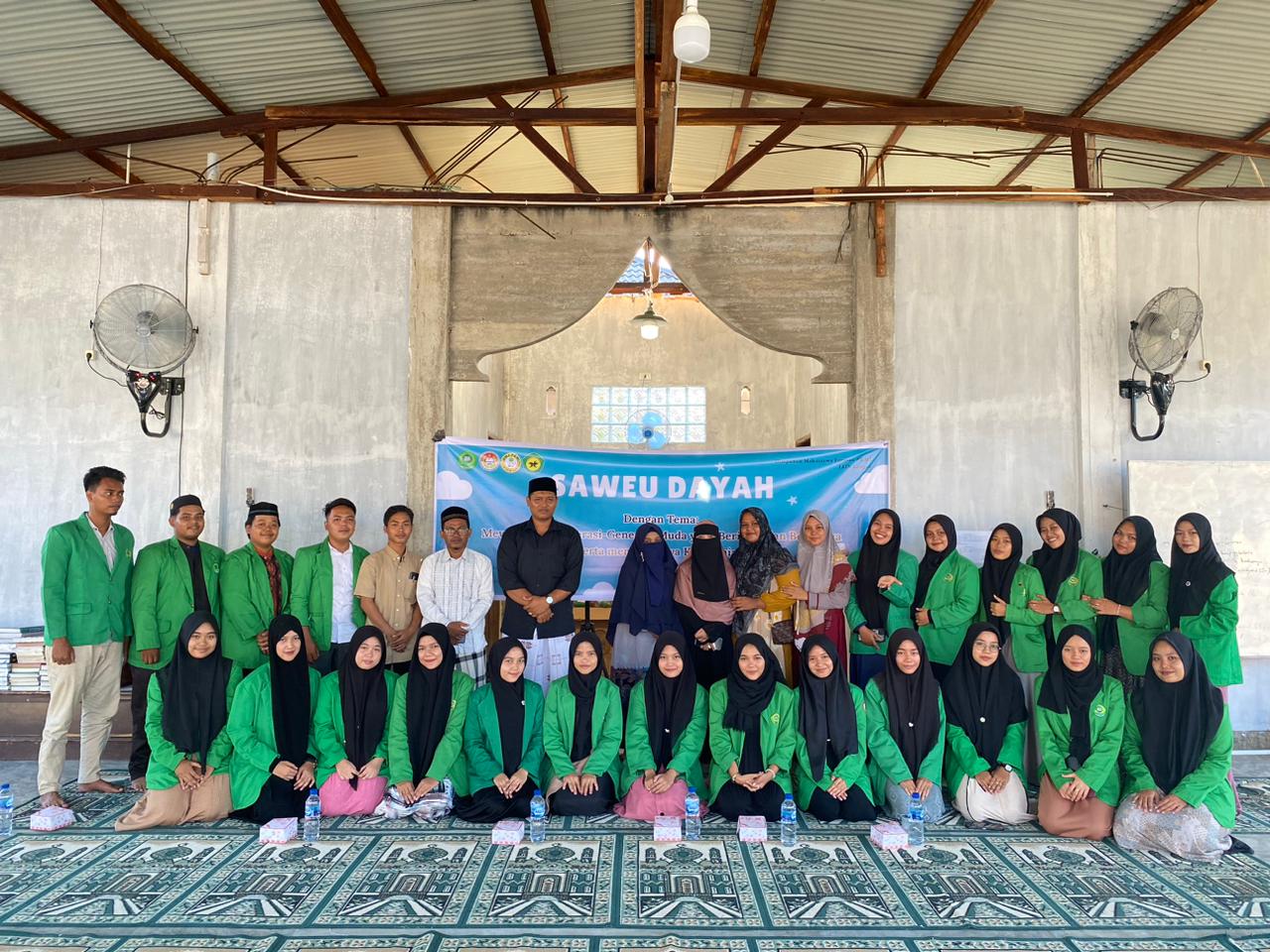 HMJ Pendidikan Guru Madrasah Ibtidaiyah PGMI menggelar Saweu Dayah